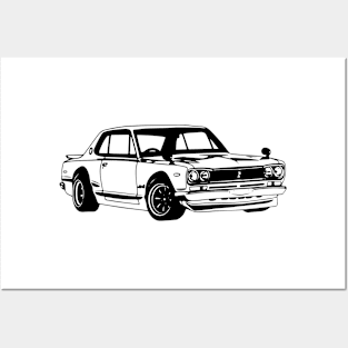 Hakosuka Skyline Posters and Art